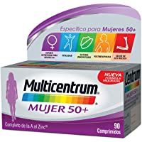 Los mejores  - Multicentrum Mujer 50+- Complemento Alimenticio con 13 Vitaminas y 11 Minerales- para Mujeres a partir de los 50 años…